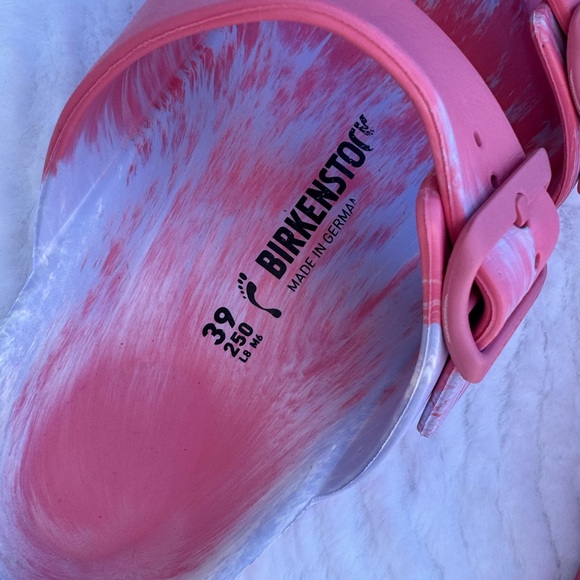 Birkenstock Vibrant Pink and Lavender Sandals - Picture 3 of 4